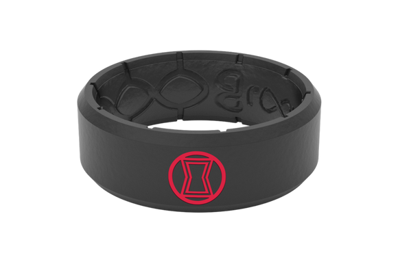 Groove Life Marvel Black Widow Icon RING Size 12 Silicone NEW