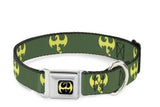 Marvel Iron First Dragon Logo Seatbelt Collar 1” wide Large 15”-26”