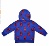 Marvel Spiderman Hoodie and Jogger Pant Set for Boys Size 5 Blue