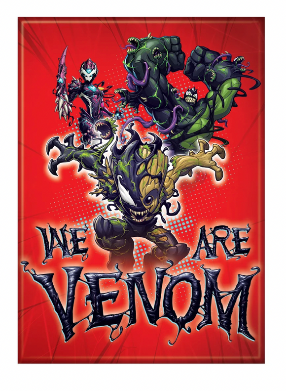 Marvel Marvel Mx Ven We are Venom Ata-Boy Magnet 2.5
