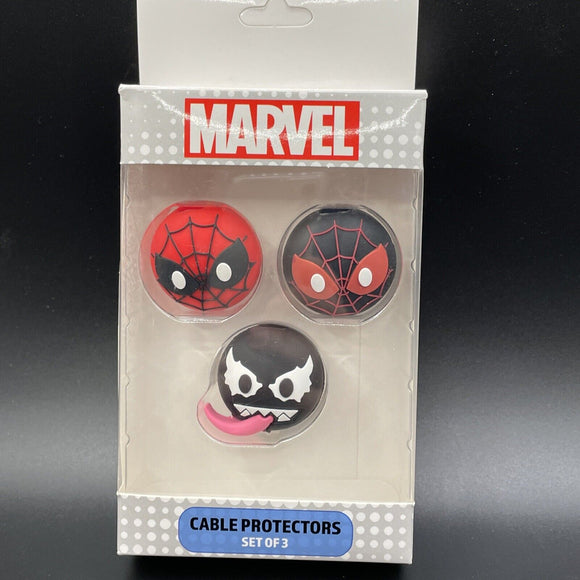Marvel USB Cable Port Protectors Set of 3 by Culture Fly