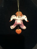 Pink Maya Prayer Angel Orn by the Encore Group made by Russ Berrie NEW
