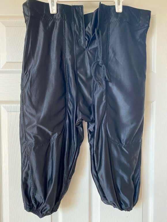 MARTIN ADULT SLOTTED FOOTBALL PANTS Dazzle Black NEW