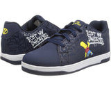 Heelys Split Simpsons Navy Canvas Mens Size 12