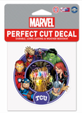 TCU Horned Frogs Marvel Avengers Perfect Cut Decal 4"x4'