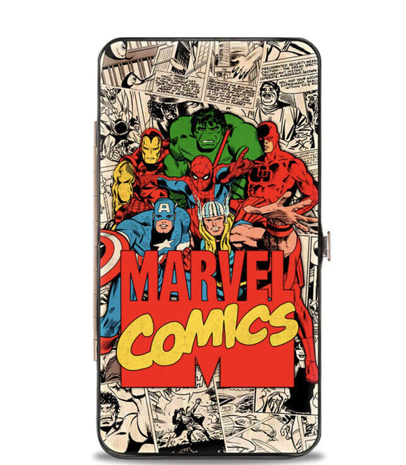 Buckle Down Marvel Comics Hinged Womens Wallet