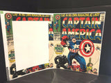 Marvel Captain America Big Premier Issue Apple iPad 2 Skin By Skinit NEW