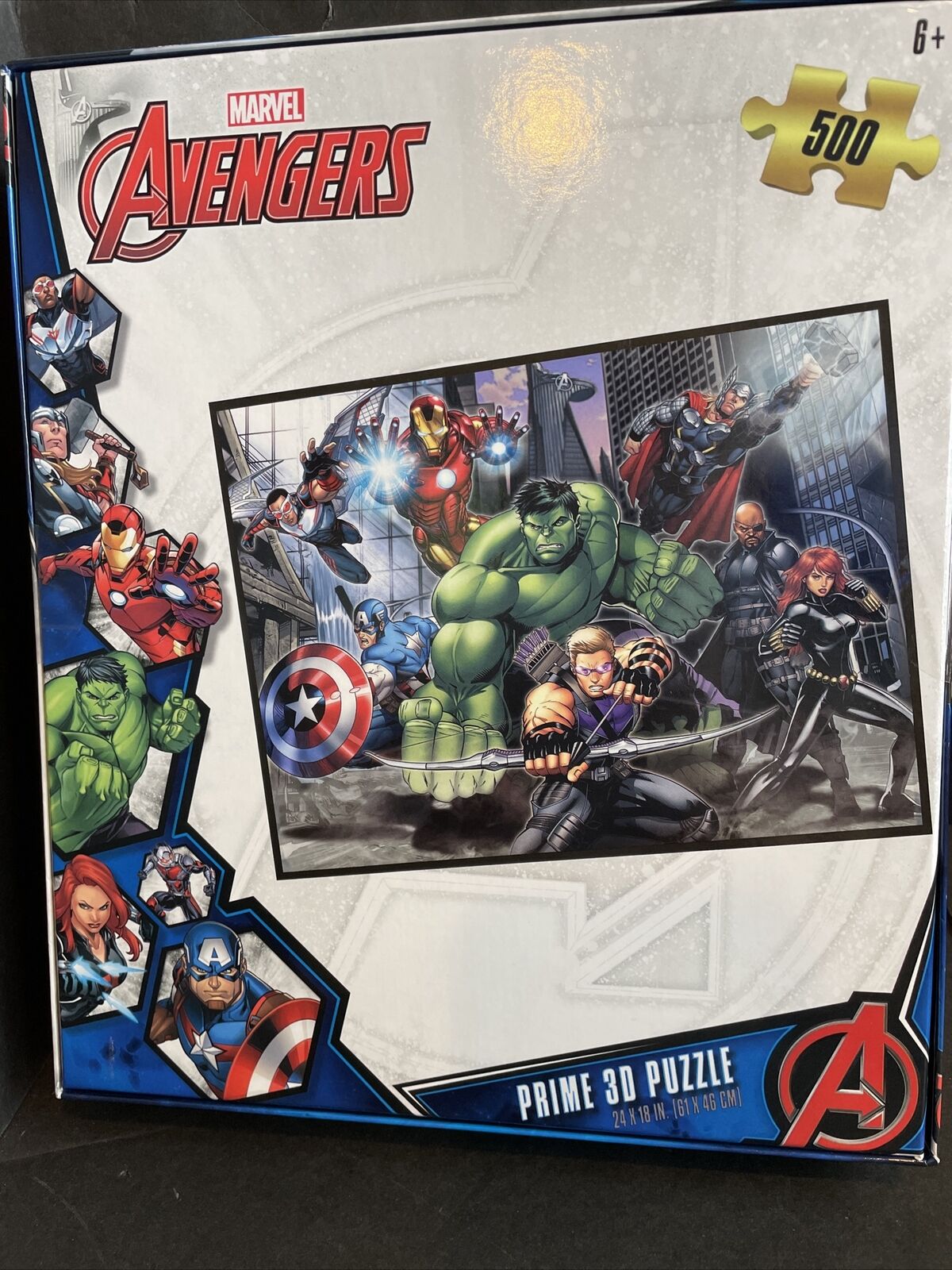 Marvel Avengers Prime 500 Piece 3D Puzzle 24”x18” – The Odd Assortment