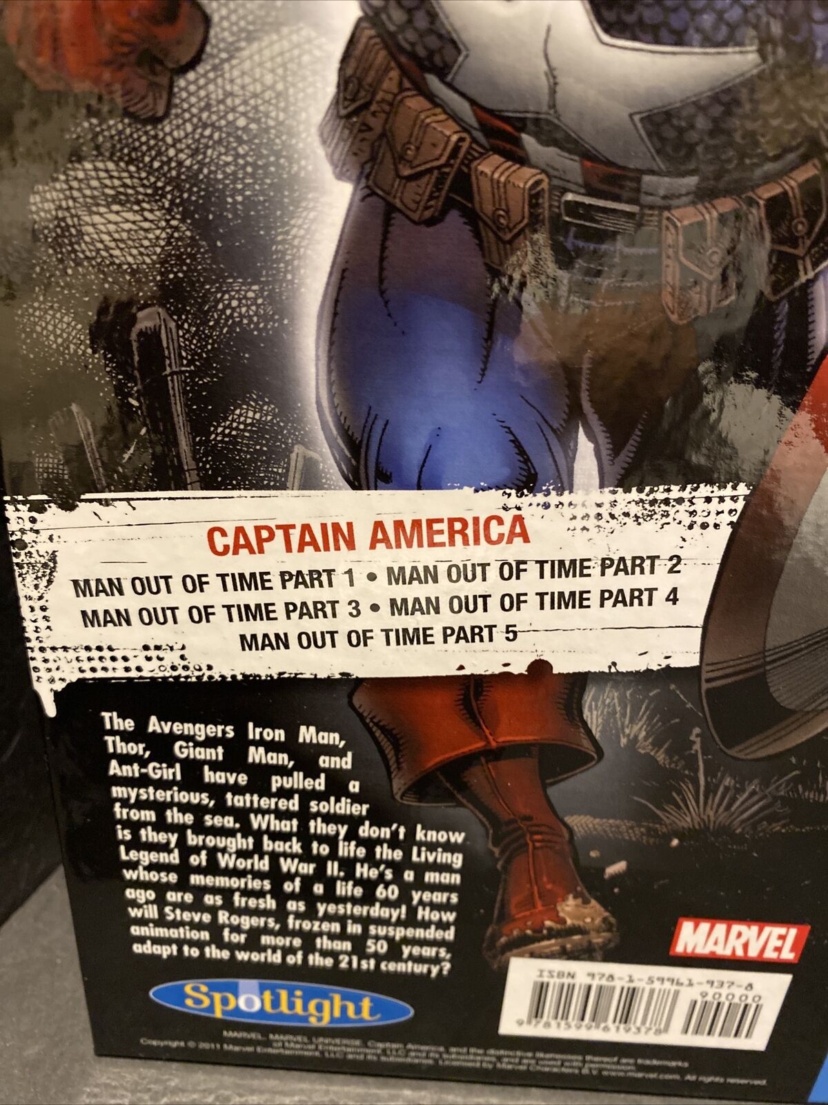 Marvel Age Captain America Man Out Of Time Part 2 Graphic Novel