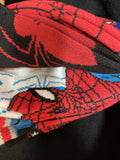 Marvel Spiderman Face Pose With Webbing Kids No Show Socks 10 Pairs Size 6-8