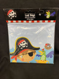 Little Pirate Loot Bags, 8 Count