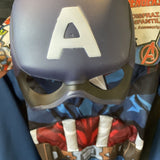 Marvel Avengers Captain America Kids Costume Size 6