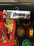 Set Of 2 HYP Avengers Endgame Crew Socks Fits Shoe Size 6-12 Marvel NEW