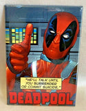 Deadpool Talk Until Surrender PHOTO MAGNET 2 1/2" x 3 1/2 ITEM: 20176MV Ata-boy