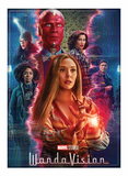 Marvel WandaVision Cast Poster Magnet  Ata-Boy Magnet 2.5" X 3.5"