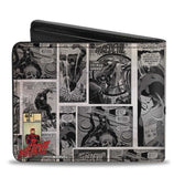 Buckle Down Marvel Dare Devil Pose & Comics Bifold Wallet