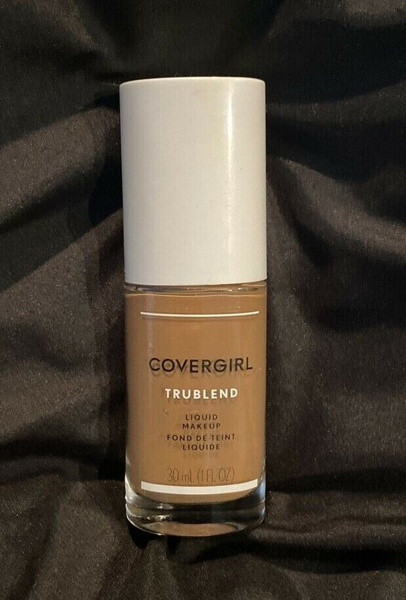 Covergirl TruBlend Liquid Foundation D7 Soft Sable NEW