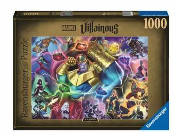 Marvel Villainous: Thanos Puzzle 1000p Brand New New Factory Sealed Puzzles
