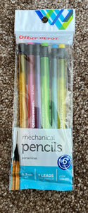 Office Depot Mechanical Pencils, HB, 0.7mm, Assorted Barrel Colors, Pack Of 6
