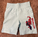 Marvel Spiderman 2pc Short & T-shirt Set Sz 5