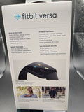 Fitbit Versa Smart Watch One Size S&L Bands Wristband NEW BLACK Band