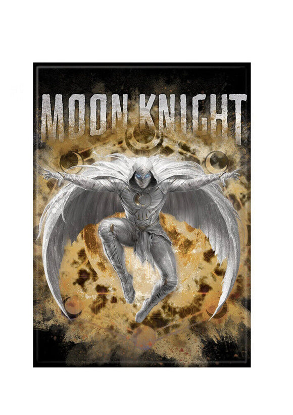 Marvel Studios Moon Knight Jumping Pose Magnet Multi-Color