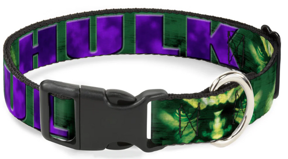 Plastic Clip Collar - HULK Face CLOSE-UP/Action Pose: WHU008 15