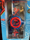 Spiderman LCD Display Projection kids Watch w/10 Different projection Images
