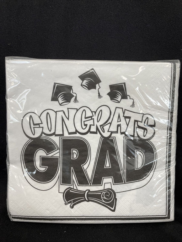 Congrats Grad Luncheon Napkins 40Ct