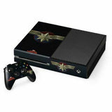 Marvel Captain Marvel Emblem Xbox One Console & Controller Skin By Skinit NEW