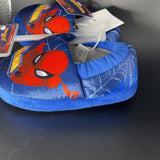 Marvel Spiderman actions Kids Slip On Plush No Slip Slippers Sz 7/8