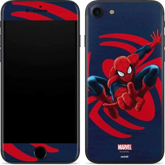 Spidey Shooting Web iPhone 7 Skinit Phone Skin Marvel NEW