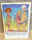 Funny Happy Birthday Greeting Card w/Envelope NEW
