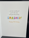 Adult Humor Birthday Greeting Card w/Envelope
