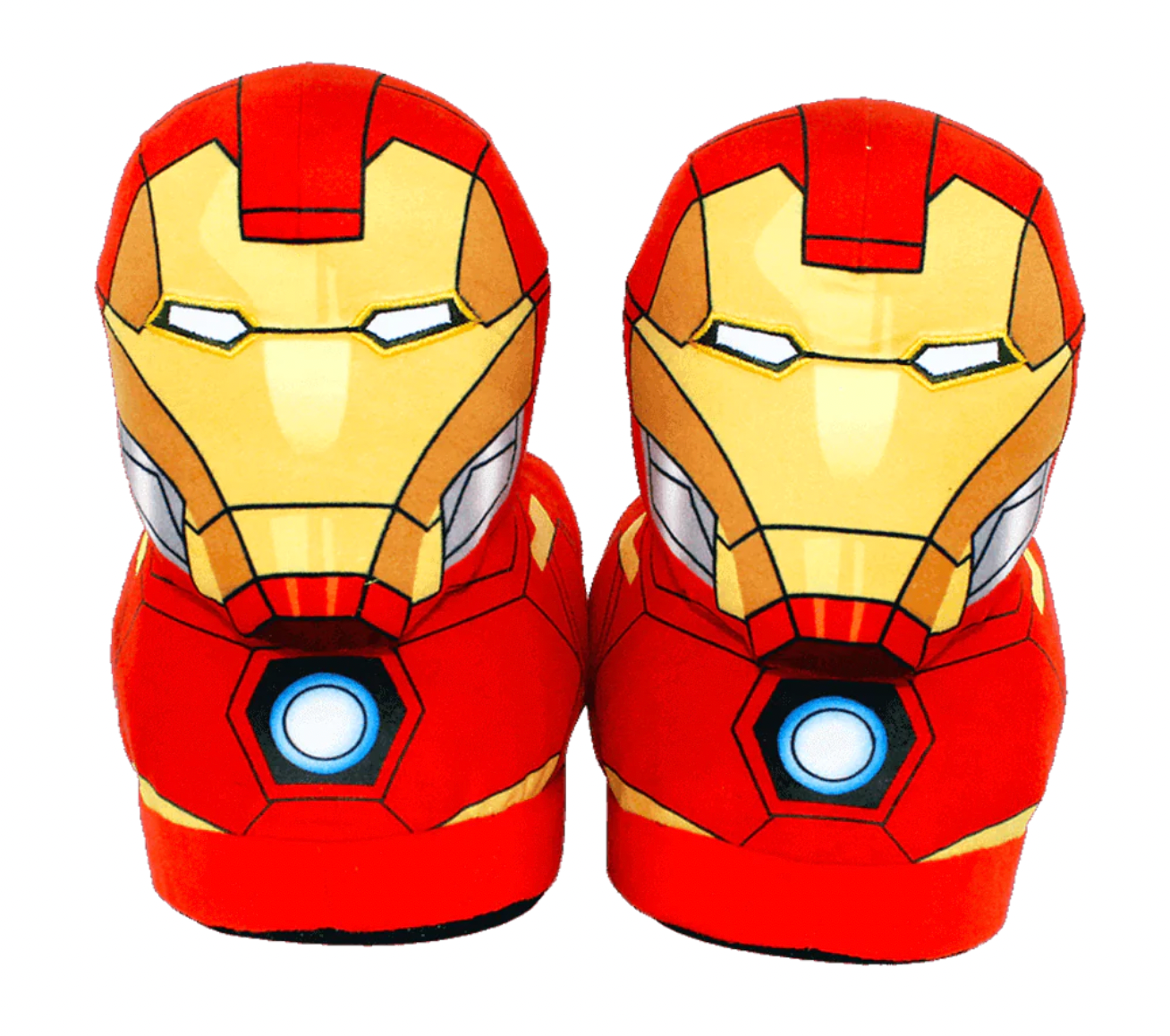 iron man helmet cookie jar 7702-9 - Marvel Classic Avengers - Iron Man Slippers - X-Small - Happy Feet Mens and Womens Slippers, Size: 1. XS