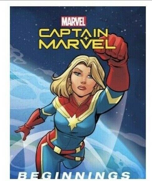 Captain Marvel Beginnings Hardcover New