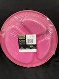 Large Plastic Divided 10” Plates, Pk. 20