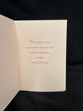 For Sister and Husband Valentine's Greeting Card w/Envelope