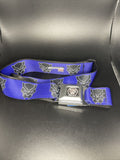 Buckle Down Marvel Black Panther Icon Seat Belt Mens Reg Belt WAV092