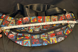 Beyond Amazing Spiderman Comic Cross Body Or Waist Fanny Pack Adjustable