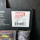 Marvel Spiderman Comics Plus Classic Marvel Logo Belts 2 in 1 Web Belt Pack