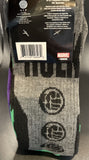 Marvel Hulk Athletic Socks 2 Pair Mens Size 6-12