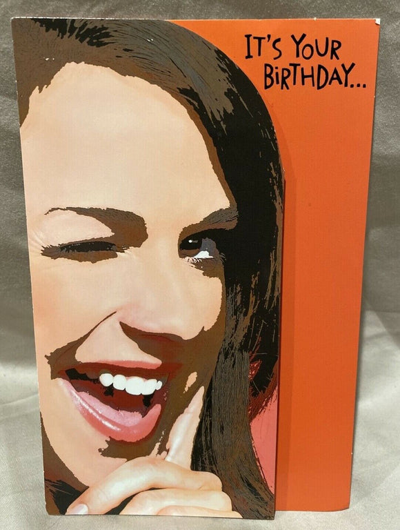 Birthday Greeting Card w/Envelope NEW