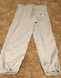 Majestic Youth Team MLB Elastic Baseball Pants Grey 8561 Size Large