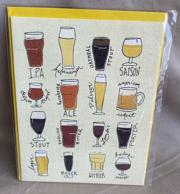 Cheers Blank Greeting Card w/Envelope NEW