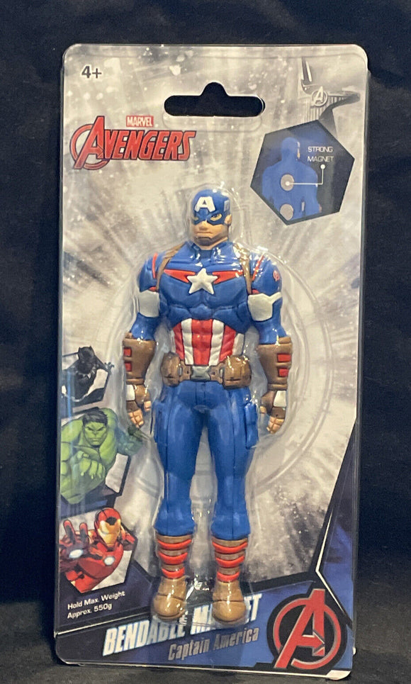 Avengers Bendable Magnet Captain America Holds 550 Grams