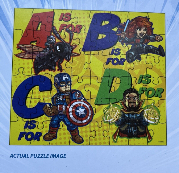 Cardinal Kid's Puzzles ~ Marvel Super Hero Adventures 48 Piece  NEW