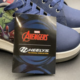 Heelys Marvel Avengers Design (Blue) Wheeled Skate Shoes - Youth Size 3 - NWT