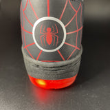 Spiderman Face Web Face Pose Light Up Kids Snow Boot Size 12 Marvel