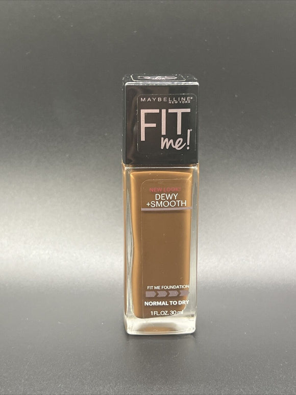 MAYBELLINE Fit Me Dewy & Smooth Fit Me Foundation 375 Java Normal to Dry 1 fl oz